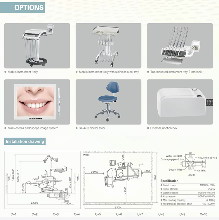 A560N Luxury Dental Unit (4)